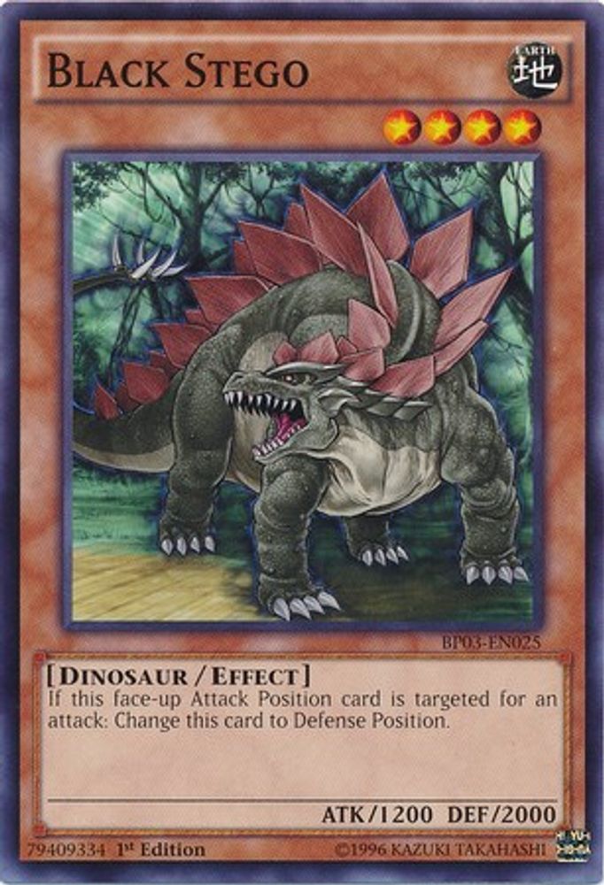 Black Stego (BP03-EN025) - Common