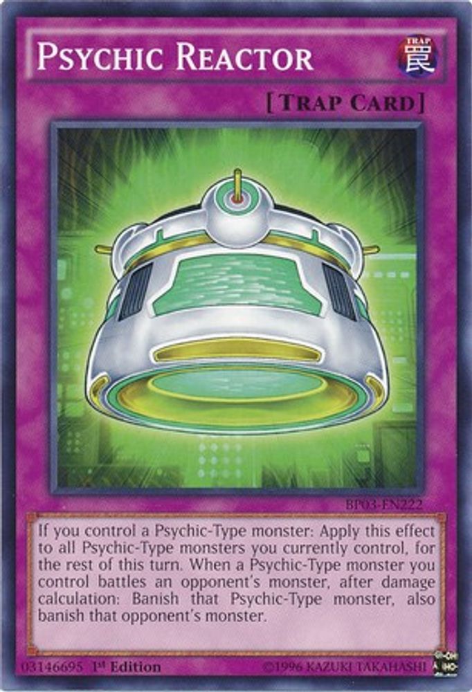 Psychic Reactor (BP03-EN222) - Common