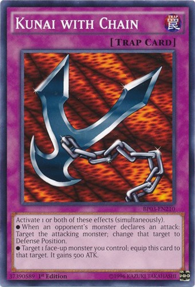 Kunai with Chain (BP03-EN210) - Common
