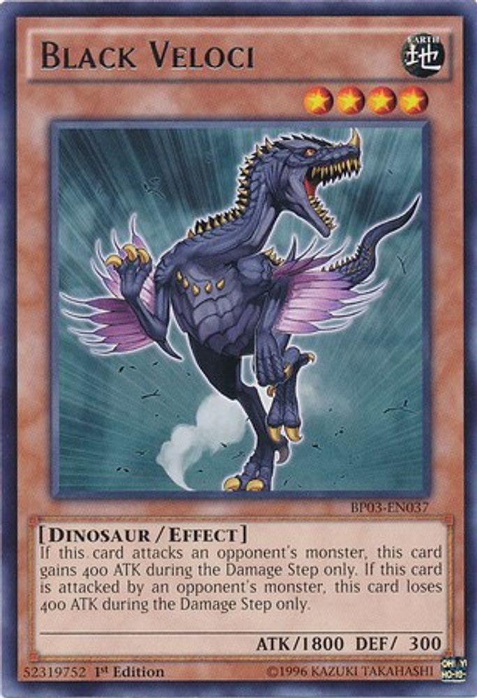 Black Veloci (BP03-EN037) - Rare