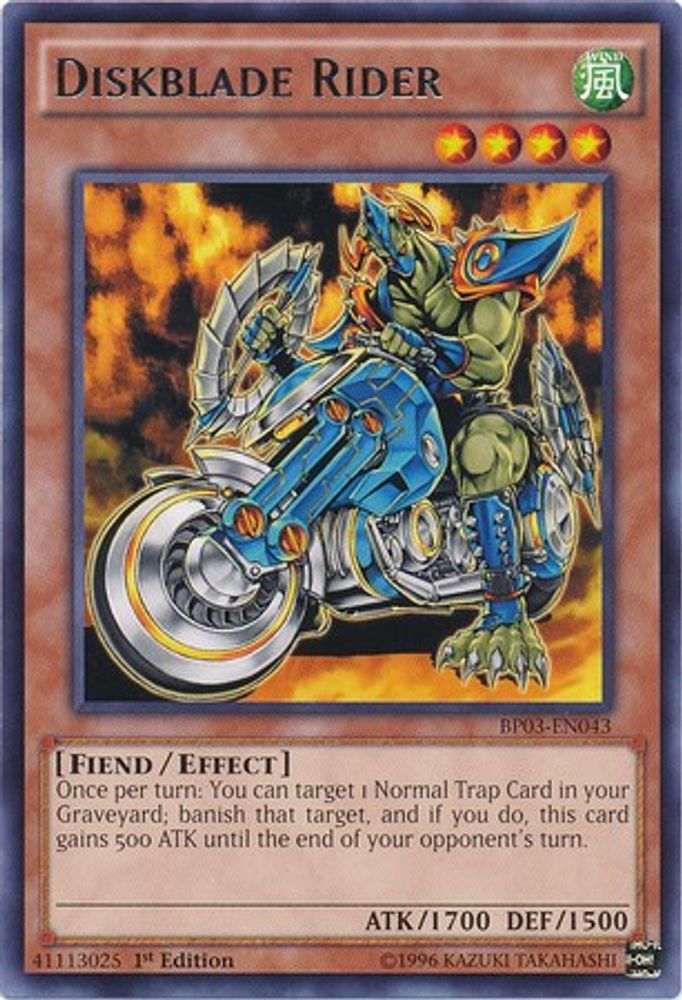 Diskblade Rider (BP03-EN043) - Rare