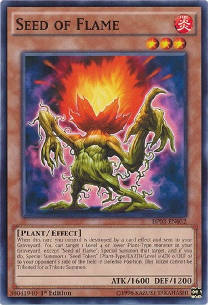 Seed of Flame (BP03-EN052) - Common