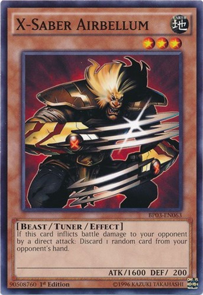 X-Saber Airbellum [BP03-EN063] Commun 
