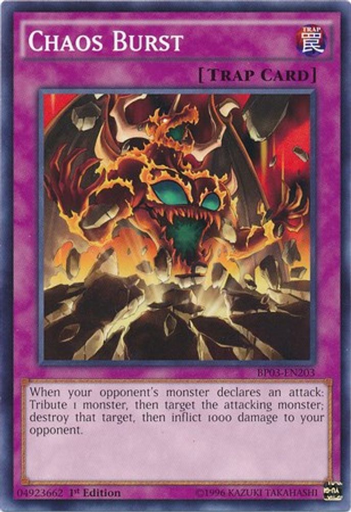 Chaos Burst (BP03-EN203) - Common