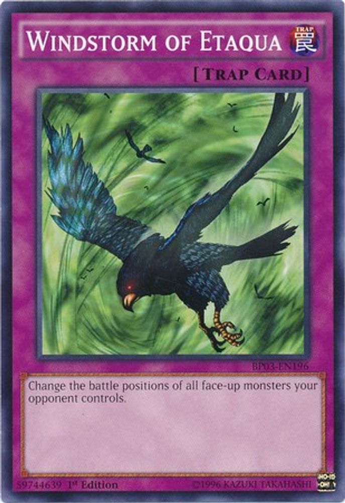 Windstorm of Etaqua (BP03-EN196) - Common