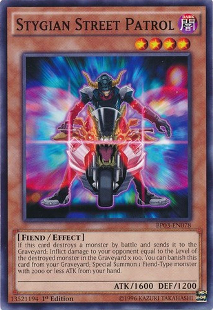 Stygian Street Patrol (BP03-EN078) - Common