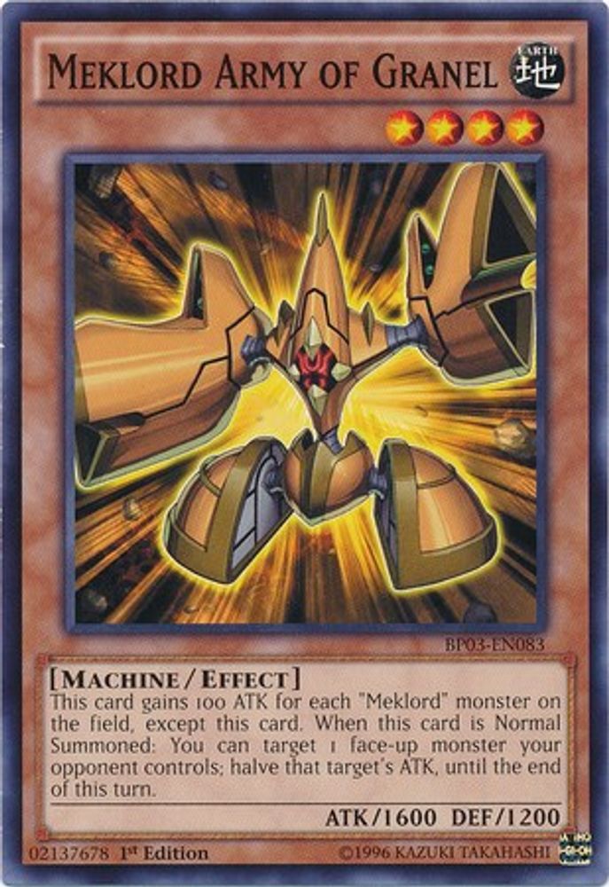 Meklord Army of Granel (BP03-EN083) - Common