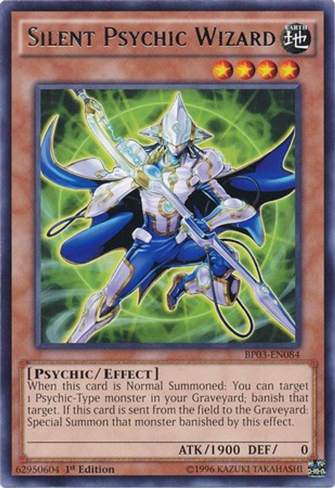 Silent Psychic Wizard (BP03-EN084) - Rare