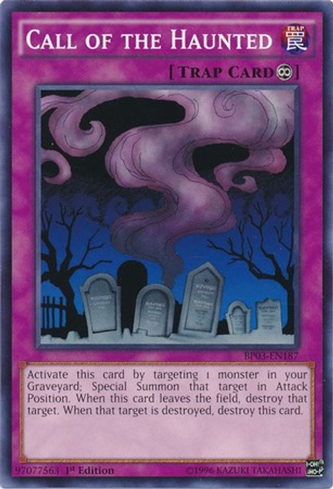 Call of the Haunted (BP03-EN187) - Common