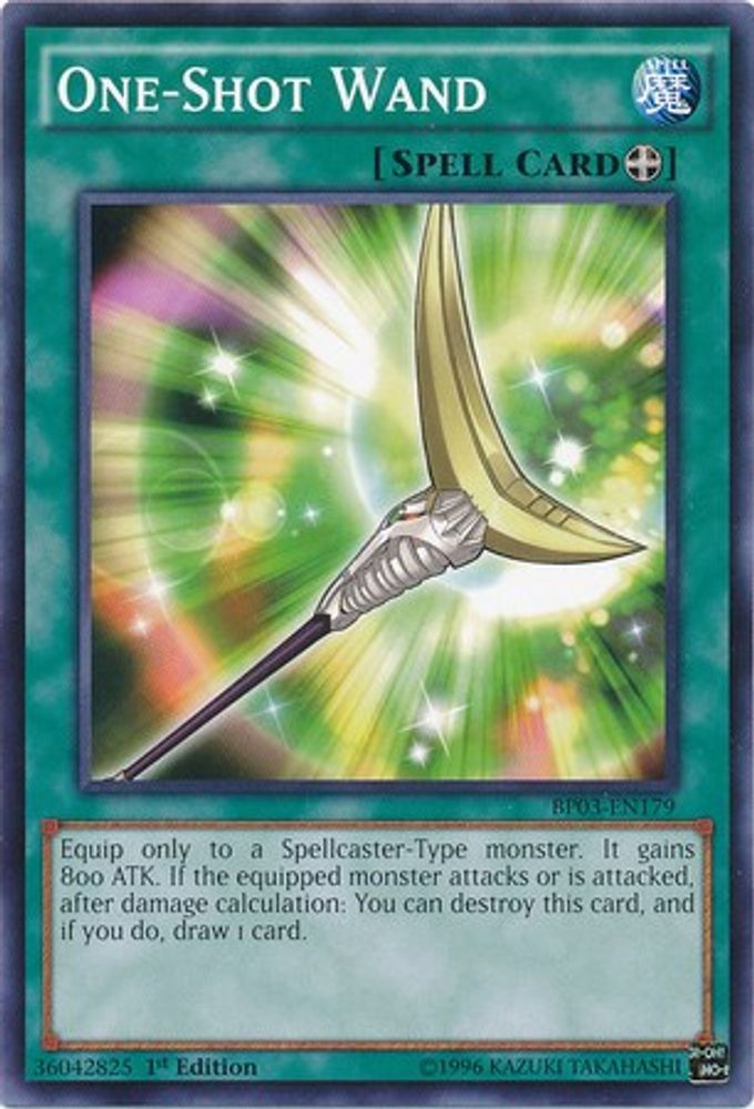 One-Shot Wand (BP03-EN179) - Common