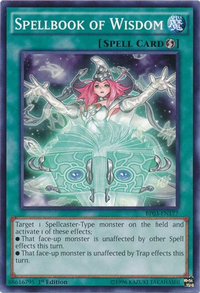 Spellbook of Wisdom (BP03-EN177) - Common