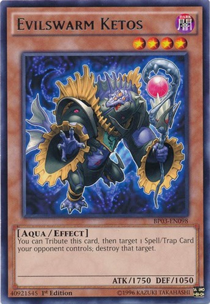Evilswarm Ketos (BP03-EN098) - Rare
