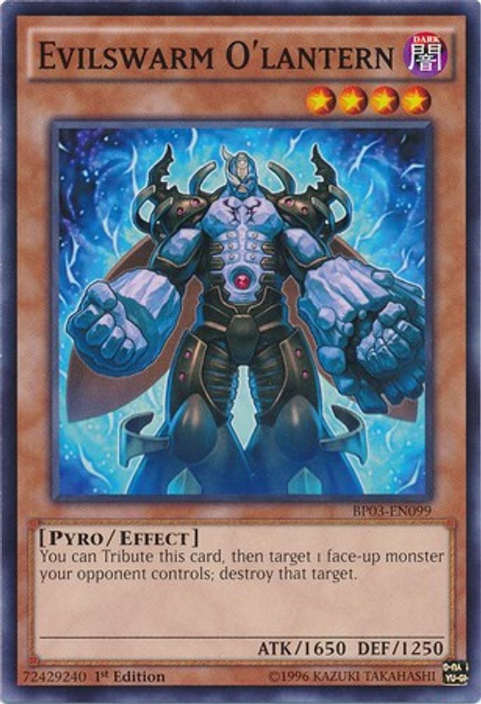 Evilswarm O'lantern (BP03-EN099) - Common