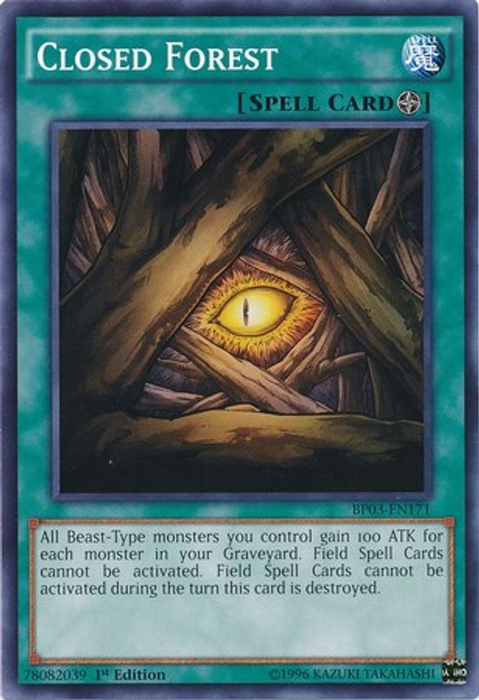 Closed Forest (BP03-EN171) - Common