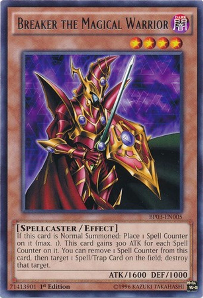 Breaker the Magical Warrior (BP03-EN005) - Rare