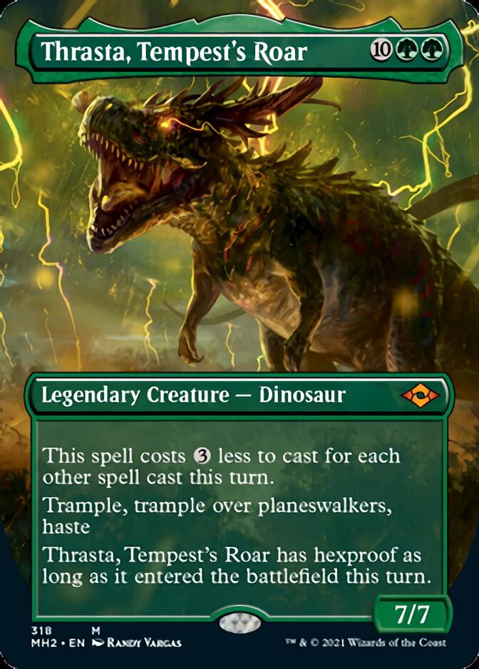 Thrasta, rugissement de la tempête (art alternatif sans frontières) [Modern Horizons 2] 