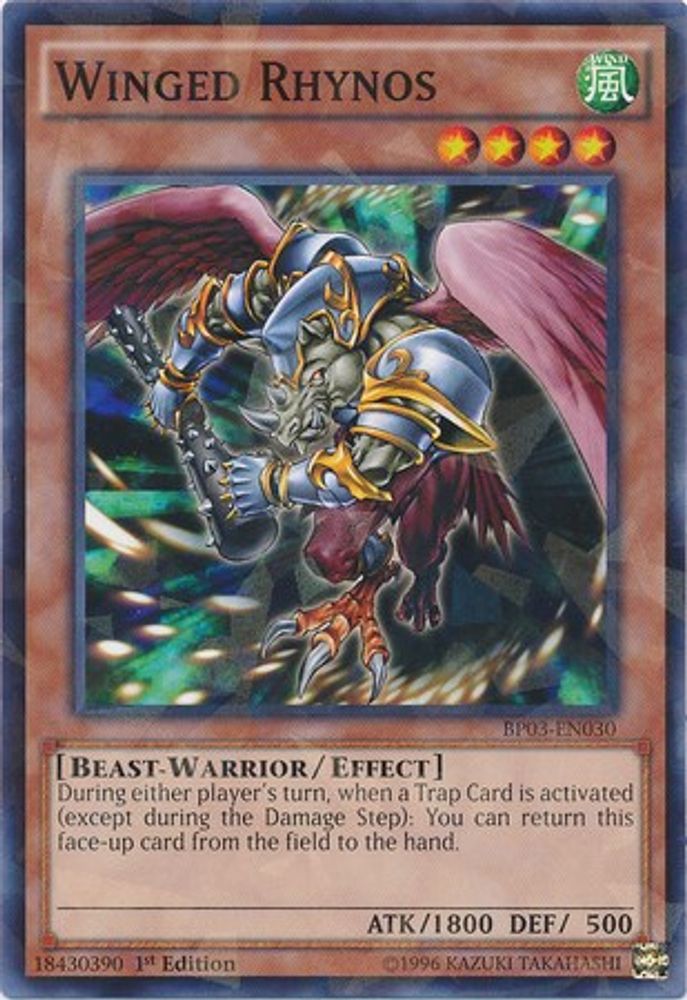 Rhynos ailés [BP03-EN030] Shatterfoil Rare 