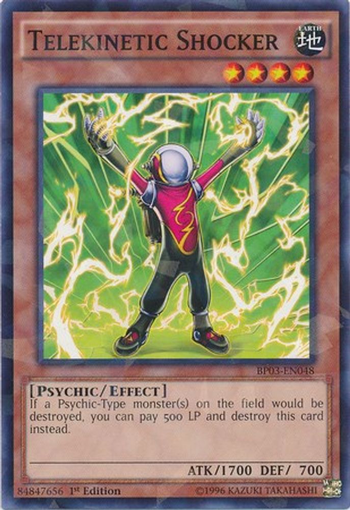 Choc télékinétique [BP03-EN048] Shatterfoil Rare 