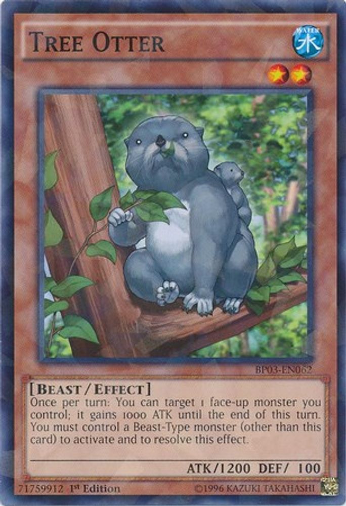 Tree Otter (Shatterfoil) (BP03-EN062) - Shatterfoil Rare