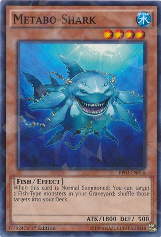 Metabo-Shark (Shatterfoil) (BP03-EN068) - Shatterfoil Rare