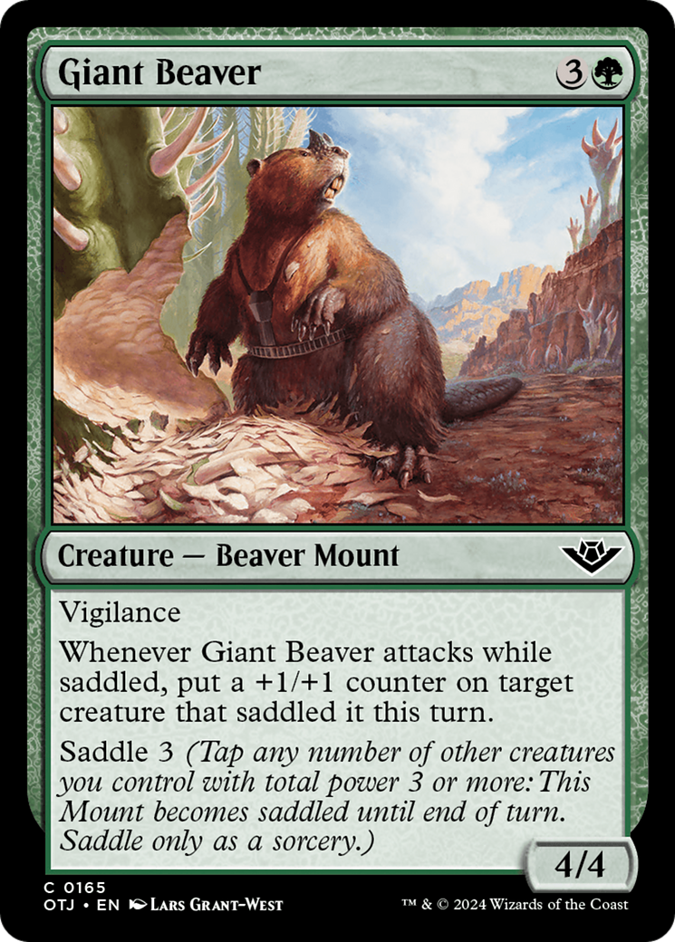 Castor géant [hors-la-loi de Thunder Junction] 
