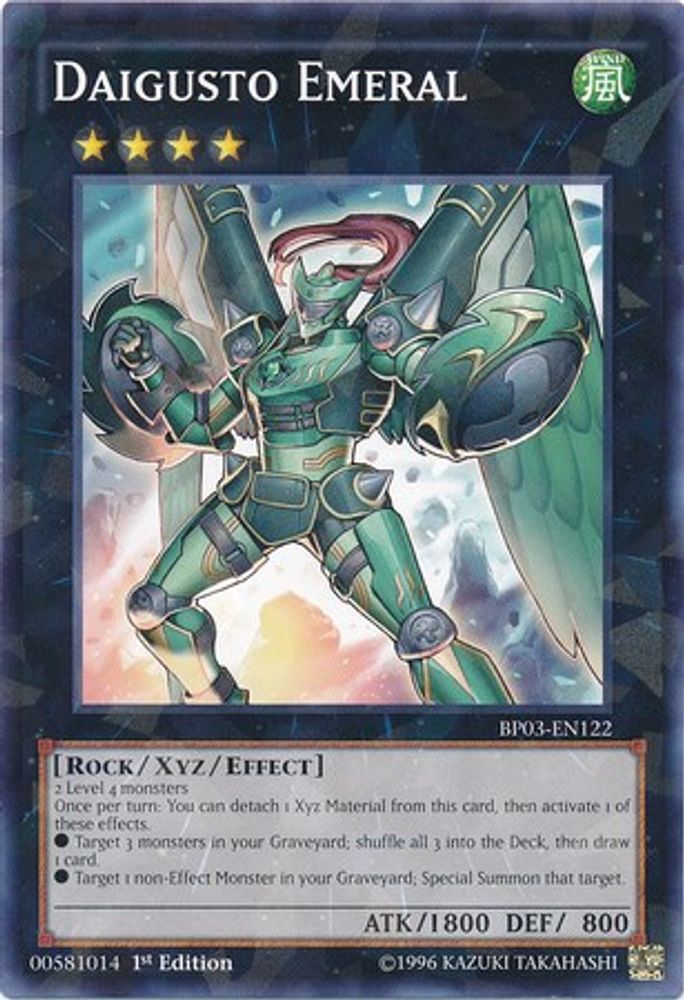 Daigusto Emeral (Shatterfoil) (BP03-EN122) - Shatterfoil Rare