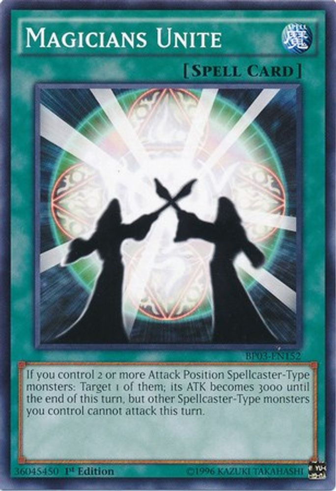 Magicians Unite (BP03-EN152) - Common
