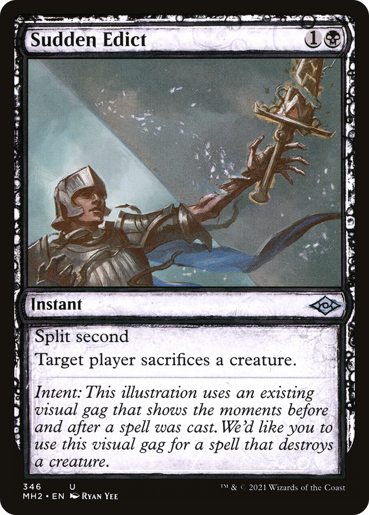 Édit soudain (esquisse) [Modern Horizons 2] 