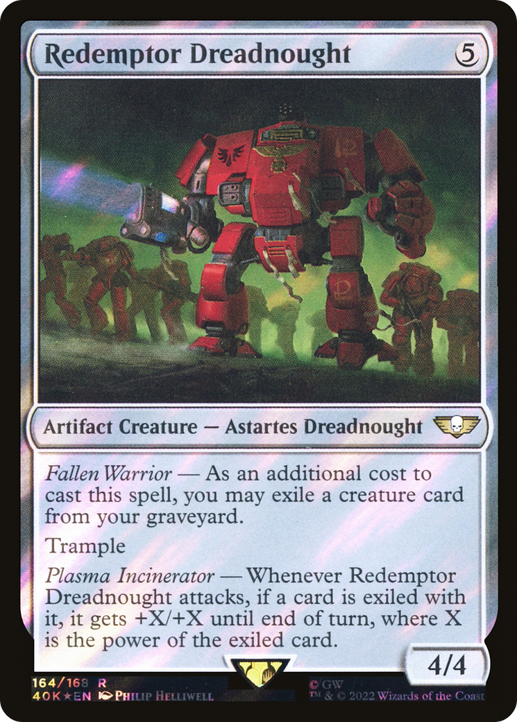 Dreadnought Rédempteur (Surge Foil) [Warhammer 40,000] 