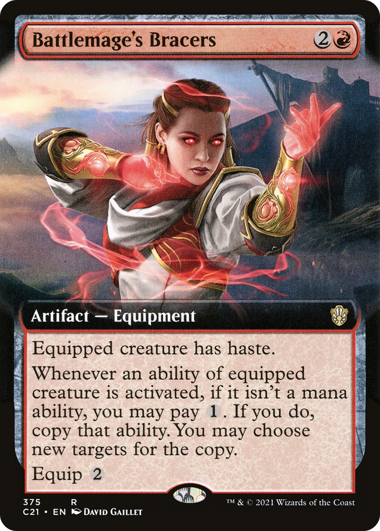 Brassards de Battlemage (Art étendu) [Commandant 2021] 