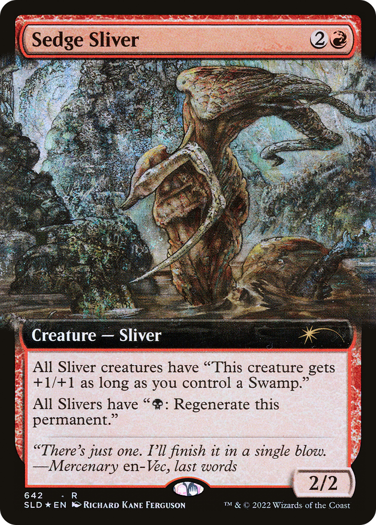 Sedge Sliver (Art étendu) [Promotions Secret Lair Drop] 