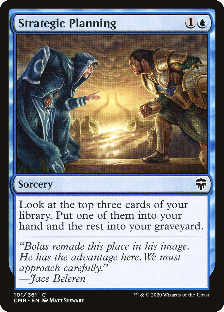 Planification stratégique [Commander Legends] 