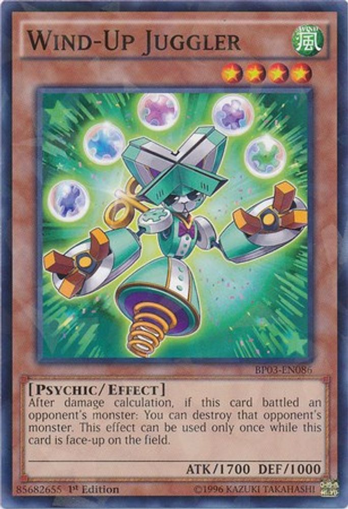 Jongleur à remontage [BP03-EN086] Shatterfoil Rare 