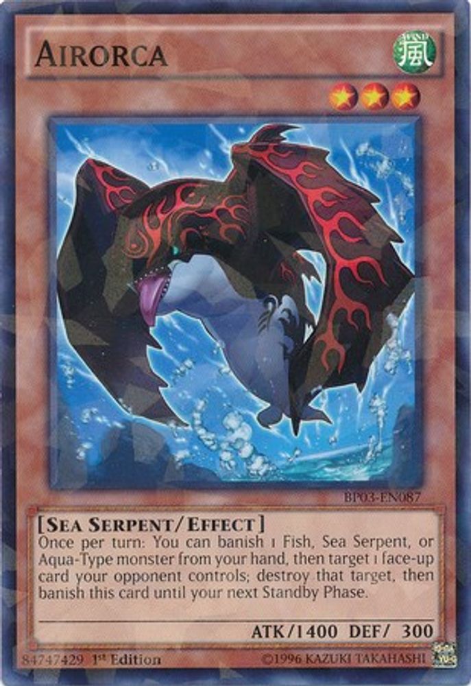 Airorca (Shatterfoil) (BP03-EN087) - Shatterfoil Rare