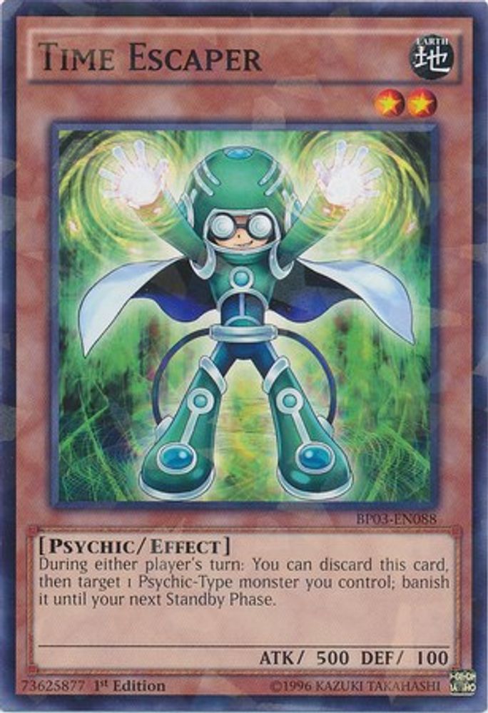 Time Escaper [BP03-EN088] Shatterfoil Rare 