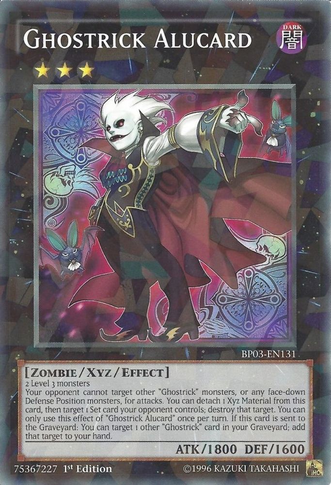 Ghostrick Alucard [BP03-EN131] Shatterfoil Rare 