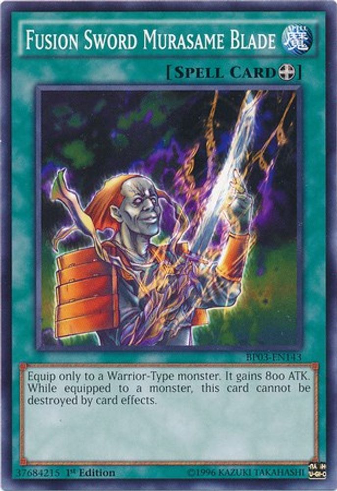 Fusion Sword Murasame Blade (BP03-EN143) - Common