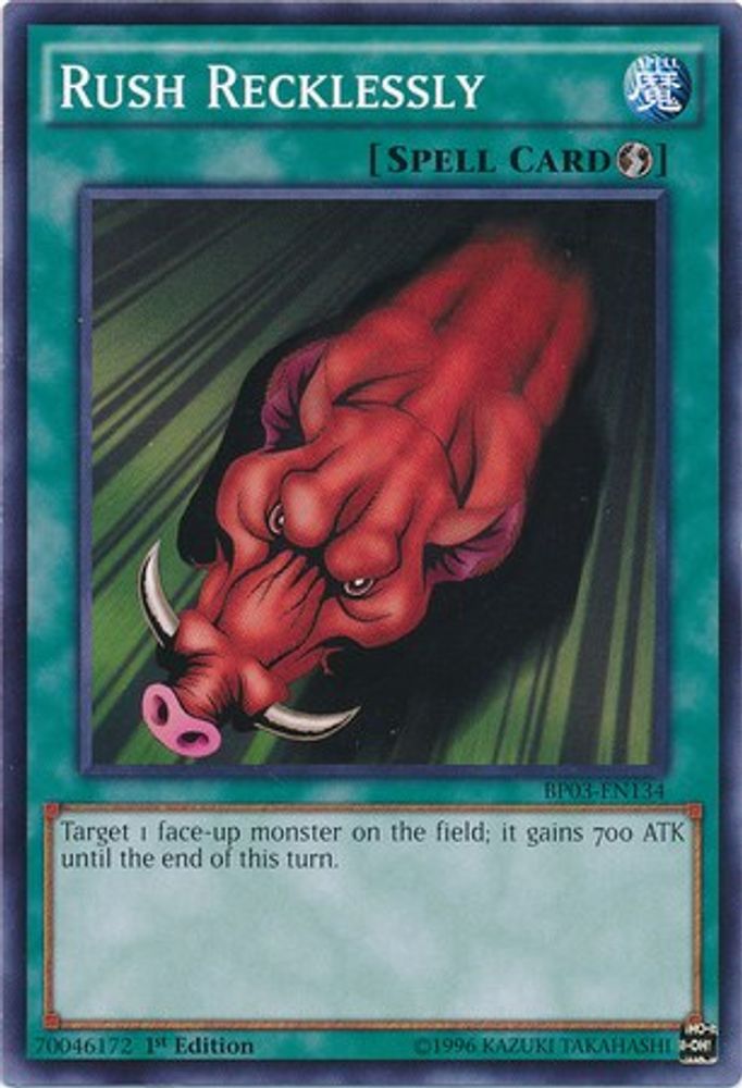 Rush Recklessly (BP03-EN134) - Common