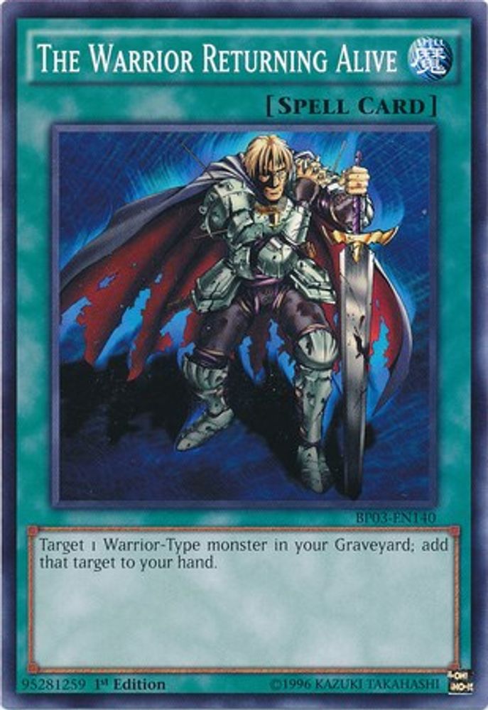 The Warrior Returning Alive (BP03-EN140) - Common