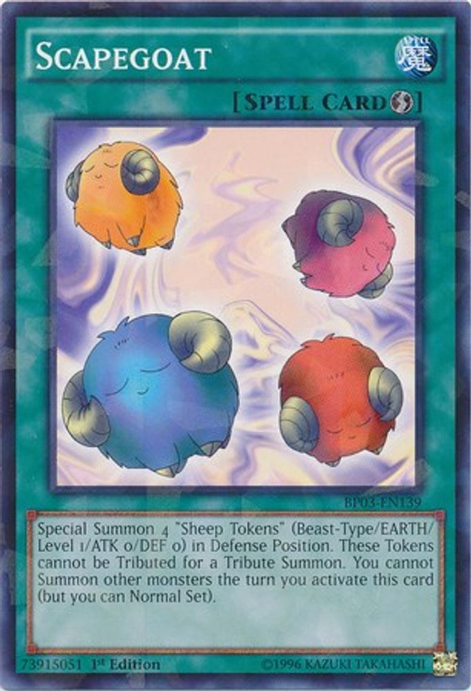 Bouc émissaire [BP03-EN139] Shatterfoil Rare 