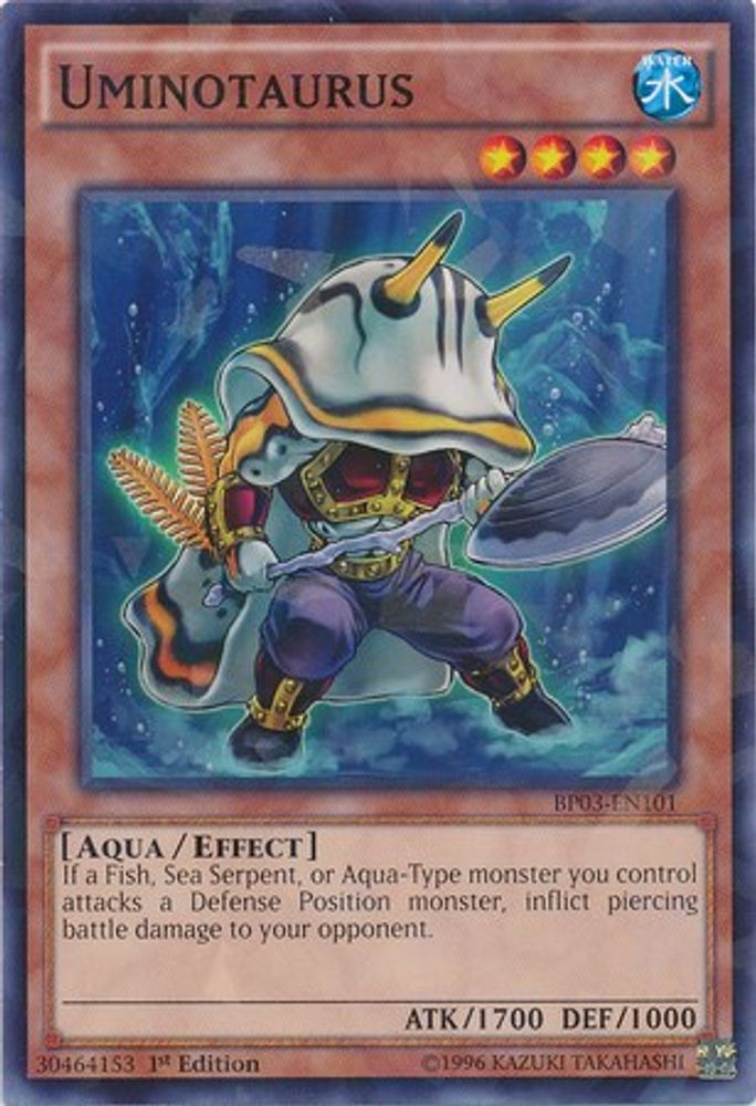 Uminotaure [BP03-EN101] Shatterfoil Rare 