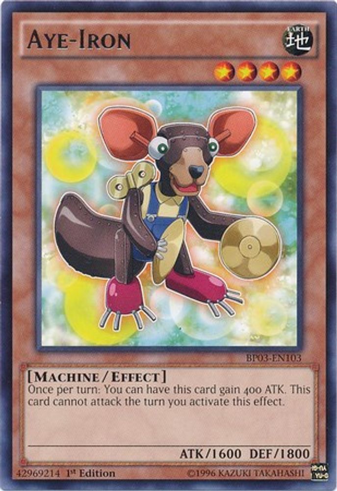 Aye-Iron (BP03-EN103) - Rare