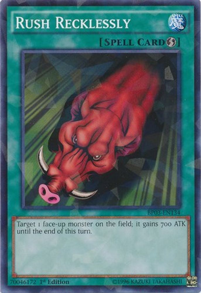 Se précipiter imprudemment [BP03-EN134] Shatterfoil Rare 