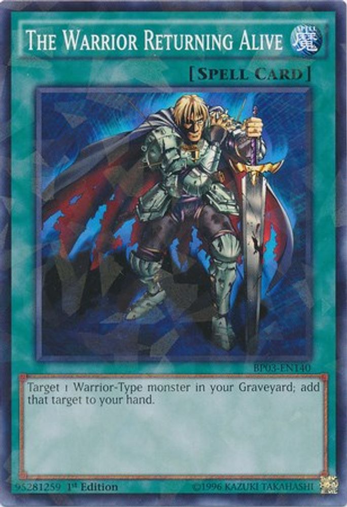 Le guerrier revenant vivant [BP03-EN140] Shatterfoil Rare 