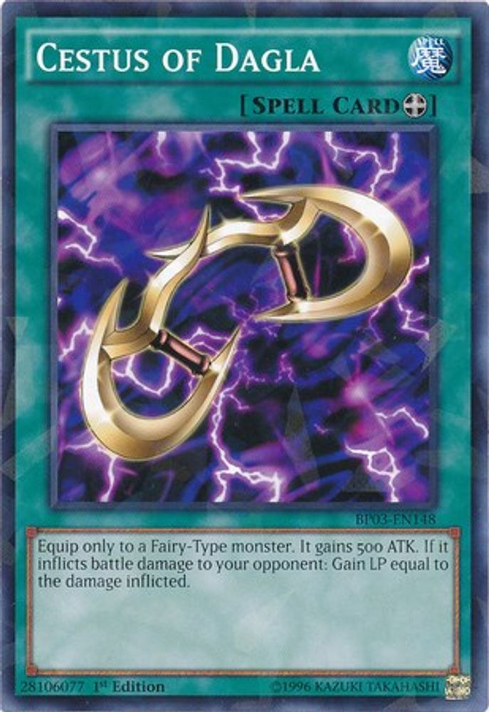 Cestus of Dagla (Shatterfoil) (BP03-EN148) - Shatterfoil Rare