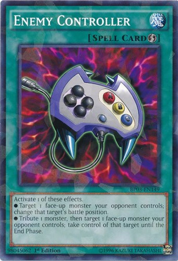 Contrôleur ennemi [BP03-EN149] Shatterfoil Rare 