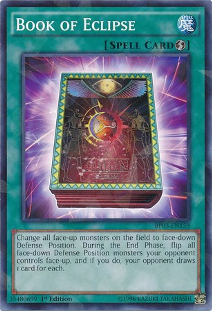 Book of Eclipse (Shatterfoil) (BP03-EN159) - Shatterfoil Rare
