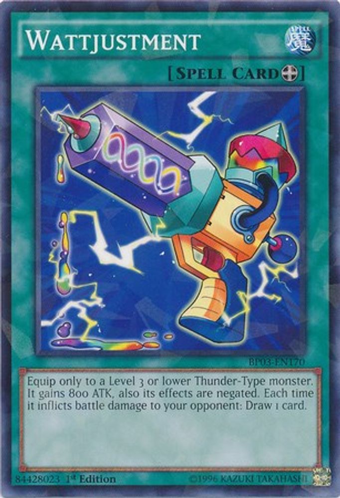 Wattjustment (Shatterfoil) (BP03-EN170) - Shatterfoil Rare