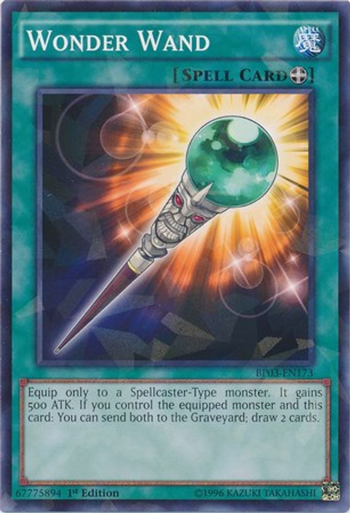 Baguette magique [BP03-EN173] Shatterfoil Rare 