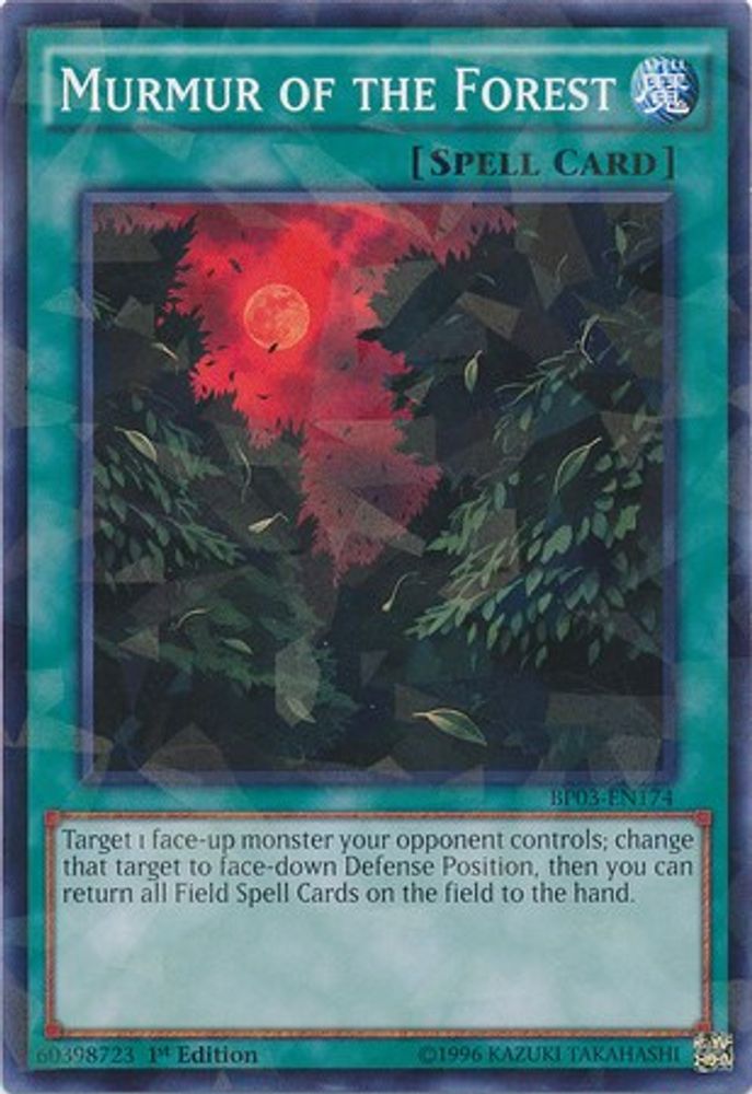 Murmure de la forêt [BP03-EN174] Shatterfoil Rare 